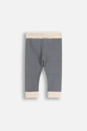 COCCODRILLO leggingi FOREST FRIENDS BOY NEWBORN, krēmveida, cm 