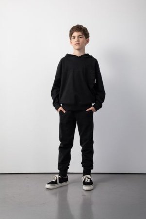 COCCODRILLO bikses ACADEMY BOY JUNIOR, melns, cm 