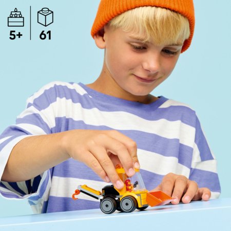 60483 LEGO® City Rides – Celtniecības iekrāvējs”  