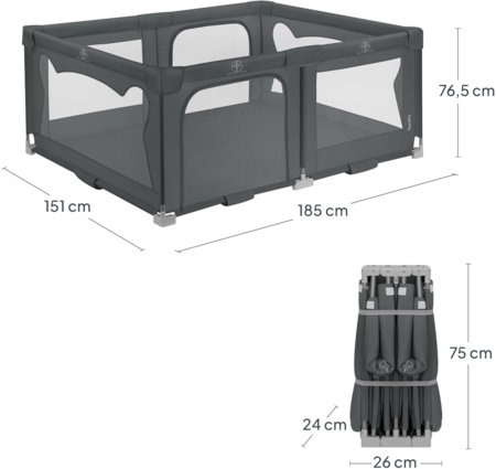 LIONELO manēža FLORENCE, Grey graphite 
