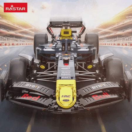RASTAR 1:8 saliekamas automašīnas modelis Red Bull F1 RB19, 92410 