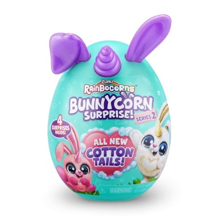 RAINBOCORNS plīša rotaļlieta ar piederumiem "Bunnycorn", 2 sērija, 9280 9280