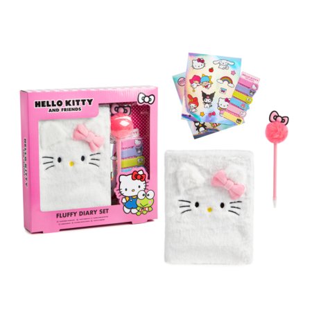 HELLO KITTY pūkainās dienasgrāmatas komplekts, 04-6010 