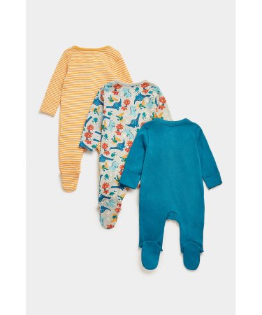 MOTHERCARE zīdaiņu kombinezons 3 gab., FB449 650783