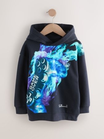 NEXT džemperis ar kapuci, F19711, 140 cm 