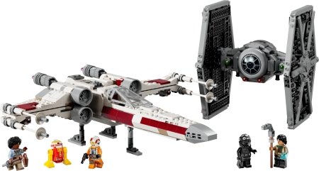 75393 LEGO® Star Wars™ TIE Fighter un X-Wing kombinācija 