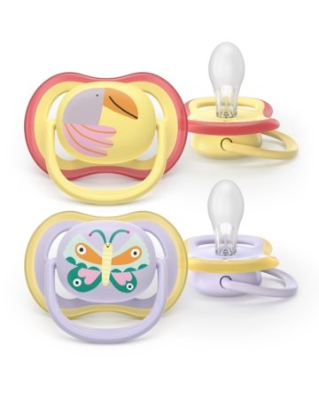 PHILIPS AVENT knupīši ULTRA AIR, 0-6 m., 2 gab., SCF087/04 