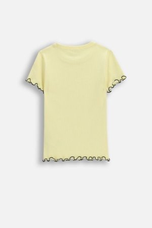 COCCODRILLO t-krekls ar īsam piedurknēm, dzelteni, cm 