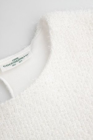 COCCODRILLO džemperis, krēmveida, ZC5172101EPG-003-164, 164 cm 