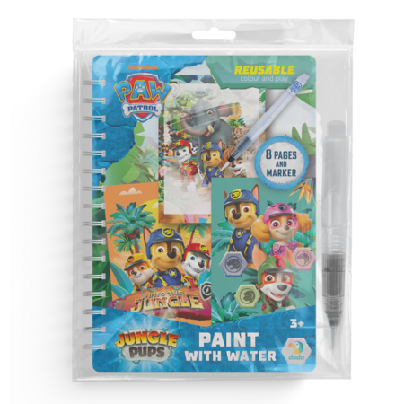 DODO burvju ūdens krāsojamā grāmata Paw Patrol – Džungļi, 200630 