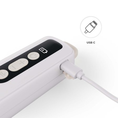 KINDERKRAFT pārnēsājamais dubultais elektriskais krūts sūknis GENTLEFLOW, golden, KEGEFL00GLD0000 