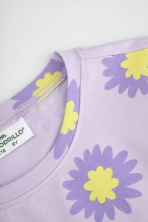 COCCODRILLO t-krekls ar īsam piedurknēm, violeti, cm 