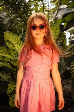 COCCODRILLO svārki FLOWER PARADISE GIRL KIDS, rozā, WC5124201FGK-007-122, 122 cm 