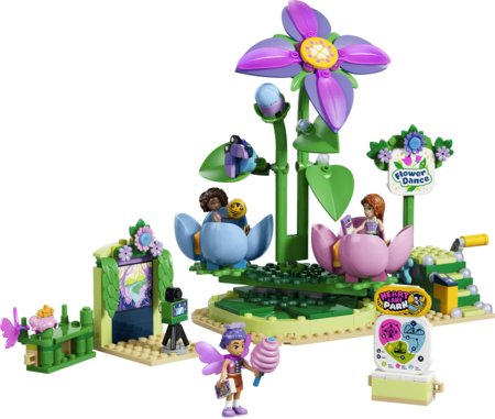 42702 LEGO® Friends Rotējošais Ziedu un Feju tējas tašu brauciens 