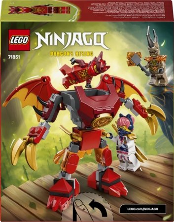 71851 LEGO® NINJAGO® Kai Pūķa robota kaujas paka 