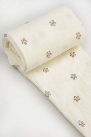 COCCODRILLO zeķubikses TIGHT MICROFIBRE COLORFUL, ecru, WC4380304TMC-003- 