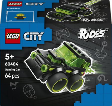 60484 LEGO® City Rides – Spēļu sacīkšu auto 