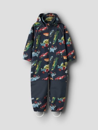 NAME IT kombinezons ALFA, Softshell, 13260414-282D3C, izmērs 