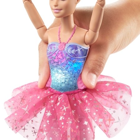 BARBIE Dreamtopia lelle - balerīna ar gaismiņām, HLC25 HLC25