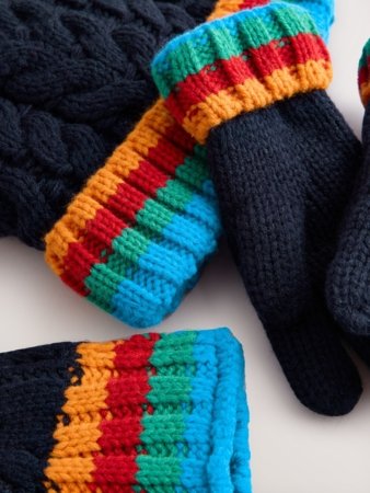 NEXT cepure, šalle un cimdi, F32317, cm 