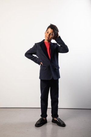 COCCODRILLO kelnės, mėlynos, ZC5120101EJB-015-140, 140 cm 