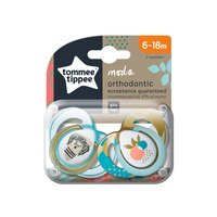 TOMMEE TIPPEE ortodontiskie māneklīši MODA, 6-18 m., 2 gab., 43338599 43338592