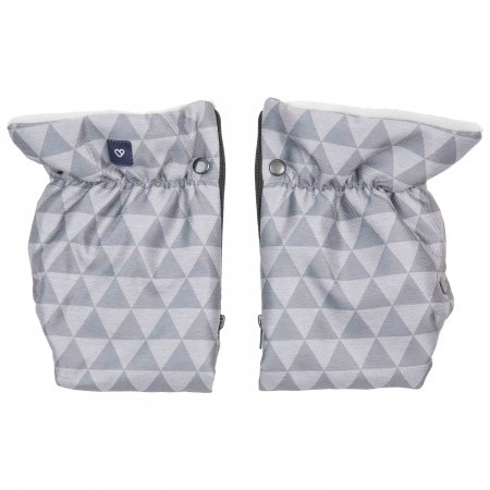 MILLI ratu siltinātie cimdi, geo grey, 5902745544205 5902745544205