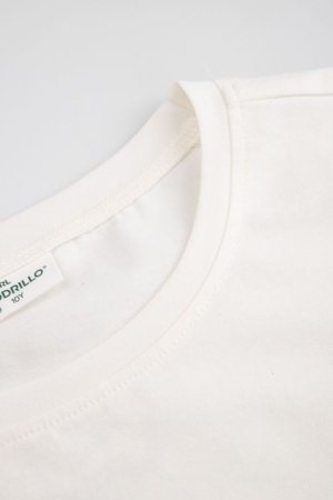 COCCODRILLO t-krekls ar īsam piedurknēm, krēmkrāsa, 