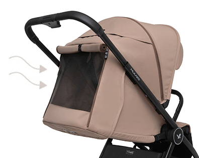 MUUVO ratiņi GO, MGO-W-CAFÉ 