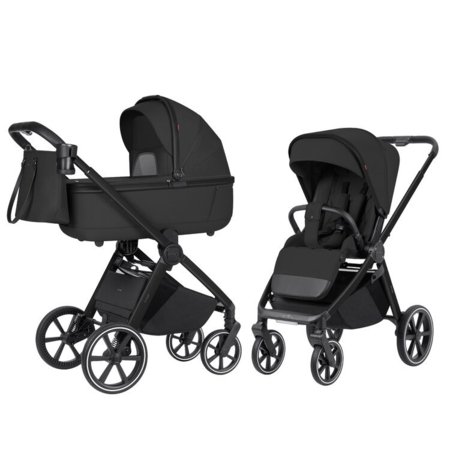 CARRELLO universāls ratiņi OMEGA 2IN1, Denim black, CRL-6531 