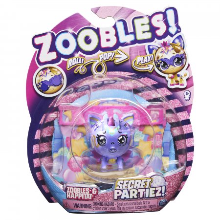 ZOOBLES figūra Animals Secret Partiez, 2. sērija, asort, 6061944 6061944