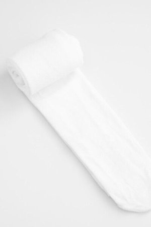 COCCODRILLO zeķbikses TIGHT COTTON PLAIN, balta, XCX380201TCP-001-164, 164 cm 