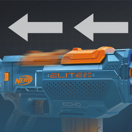 NERF rotaļu pistole Elite 2.0 Echo, E9533EU4 E9533EU4