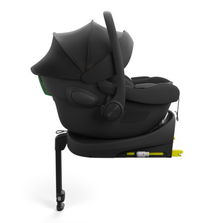 KINDERKRAFT modulārā sistēma ENDURA SAFE: 2 autokrēsliņi: I-LITE, 40–87 cm un I-FIX ENDURA SAFE, 61–150 cm, un pamatne ENDURA SAFE FX, black, KCENSA00BLK3000 