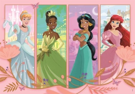 CLEMENTONI Puzle Disney Princess 2025, 2x60 Gab., 24824 