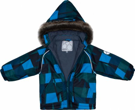 HUPPA Komplekts Avery petrol pattern/ dark gray 41780030-92766 41780030-92766-086