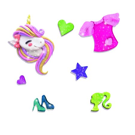 LISCIANI Barbie mirdzošā mīkla 100gr. sortiments, 88744 