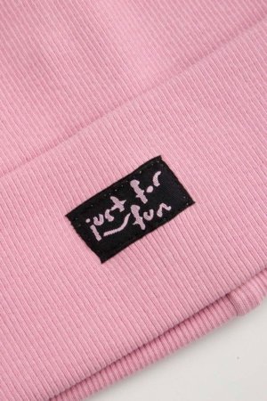 COCCODRILLO cepure, rozā, XCX364304BAC-007-054, 54 izmērs 