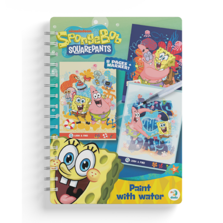 DODO burvju ūdens krāsojamā grāmata SpongeBob, 200642 
