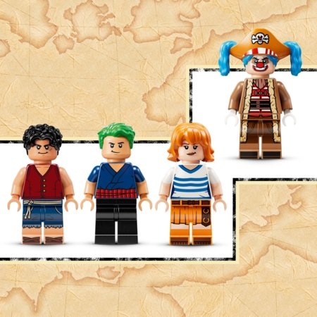 75637 LEGO® One Piece Buggy the Clown cirka telts 