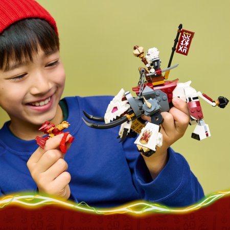 71863 LEGO® NINJAGO® Zilvars un Pūķa zvērs Grimtaks 