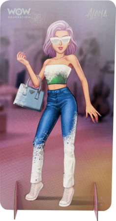 WOW GENERATION radošais komplekts Splash & Create! Outfit Creative Set, WOW00085 