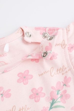 COCCODRILLO smilškrāsas krekls ar īsām piedurknēm UNDERWEAR SPECIAL GIRL, rozā, WC5404302USG-033-086, 86 cm 