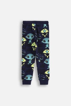 COCCODRILLO legingi COSMIC RAVE BOY KIDS, zils, WC5122701CBK-015-122, 122 cm 
