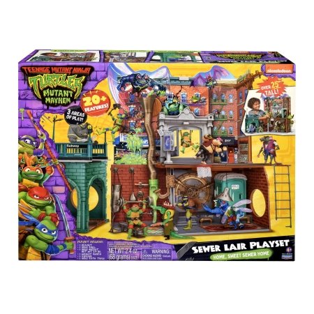TMNT rotaļu komplekts Sewer Lair, 83478 83478
