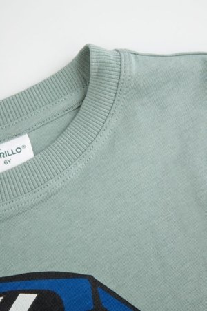 COCCODRILLO t-krekls ar īsam piedurknēm, zali, cm 