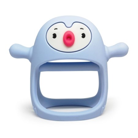 SMILY MIA zobgrauznis PENGUIN, Light Blue, 3 m+, M12030-2 