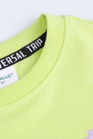 COCCODRILLO t-krekls WORLD OF PIXEL BOY KIDS, lime, ZC4143102WBK-030-122, 122 cm 