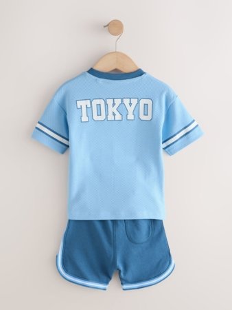 NEXT t-krekls ar īsam piedurknēm + šorti, H56296, 68 cm 