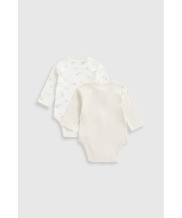 MOTHERCARE bodijs ar garām piedurknēm, 2gab., GF309 